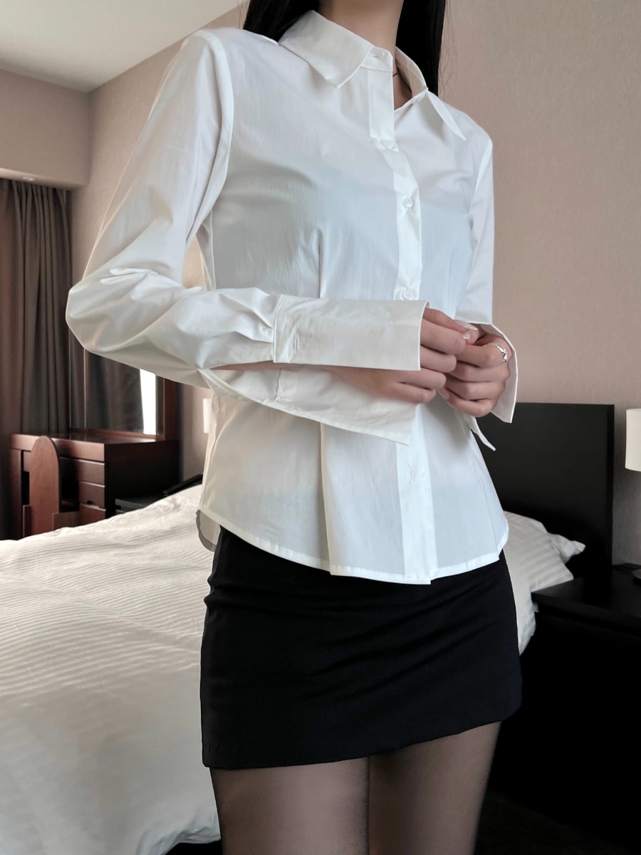 Dart Slim Shirt (white)