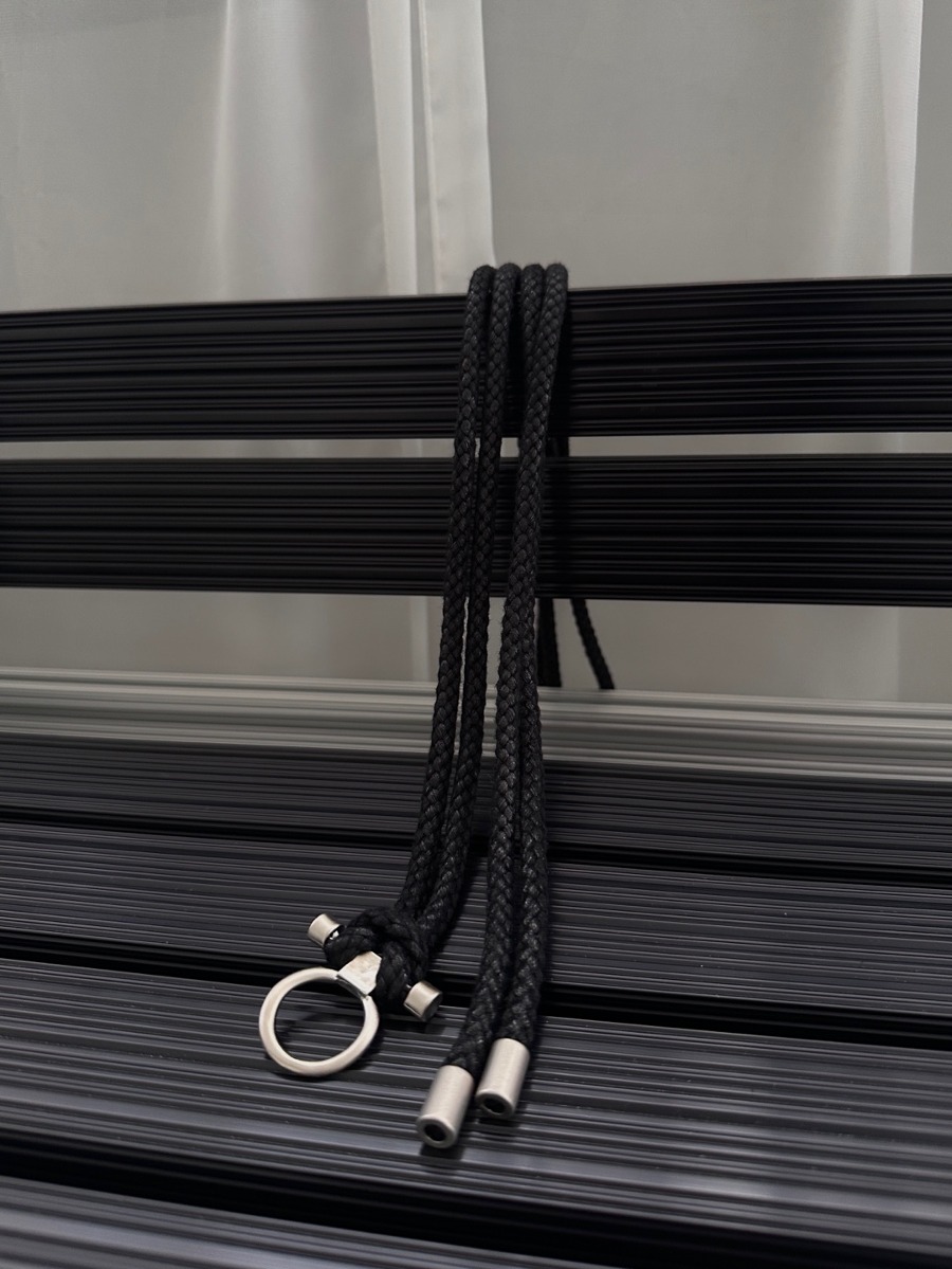 Ethnic Rope Belt (black)