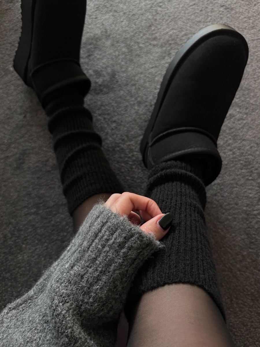 Wool Leg Warmer (2color)